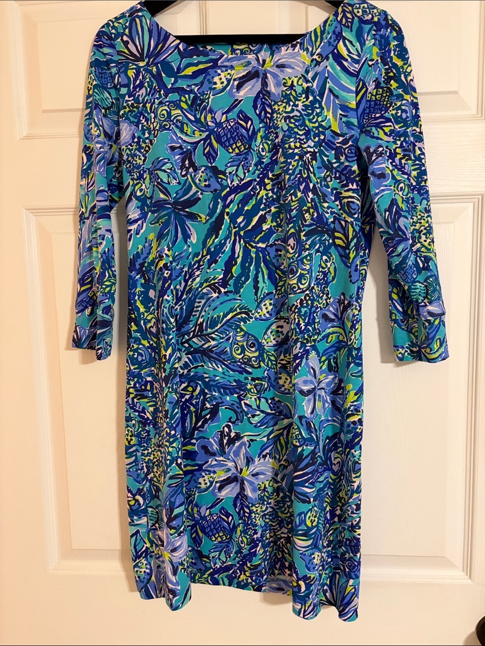 Lilly Pulitzer Hollee T-Shirt Dress - Sneak A Beak - Size M